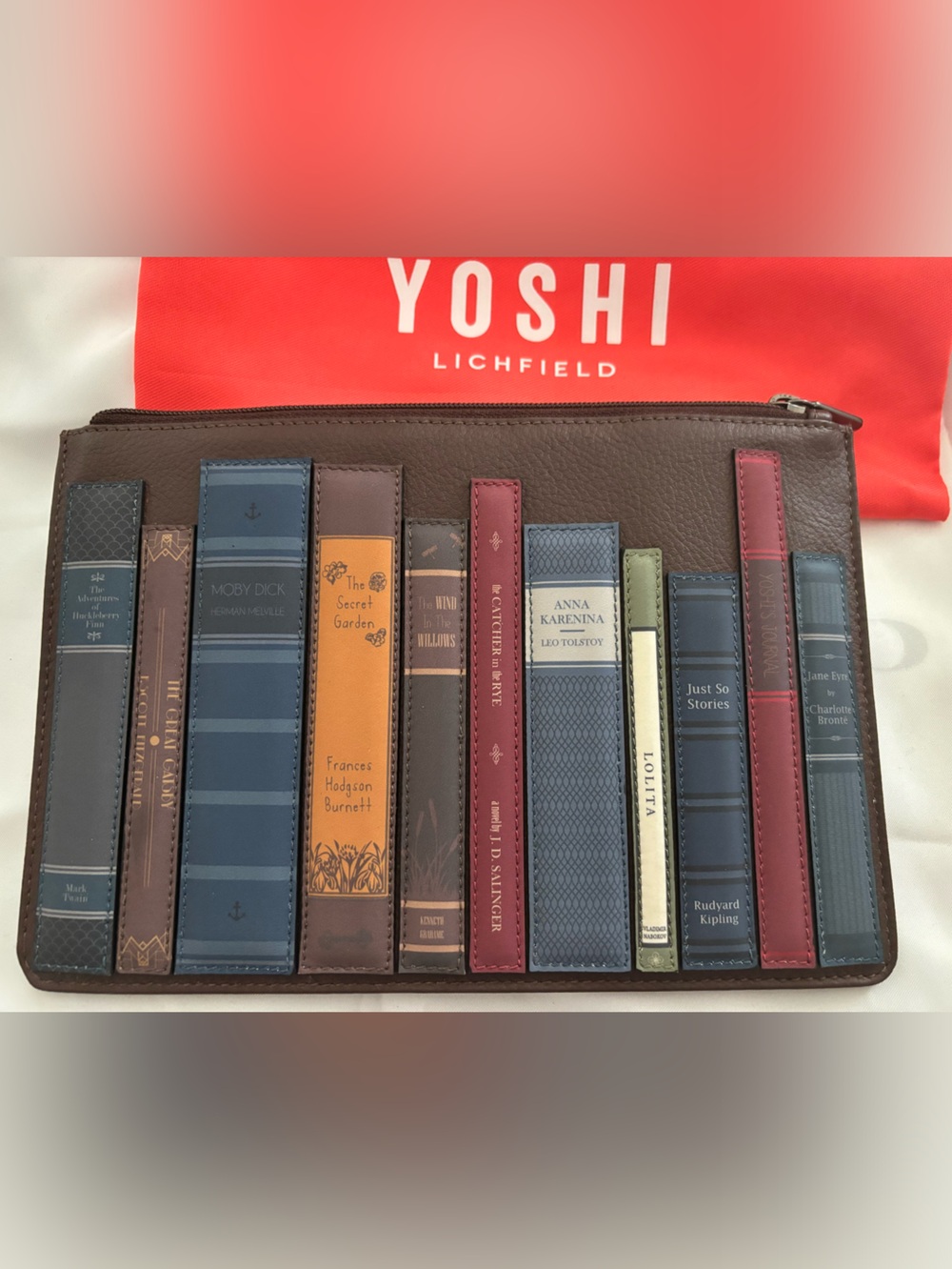 Yoshi book pouch